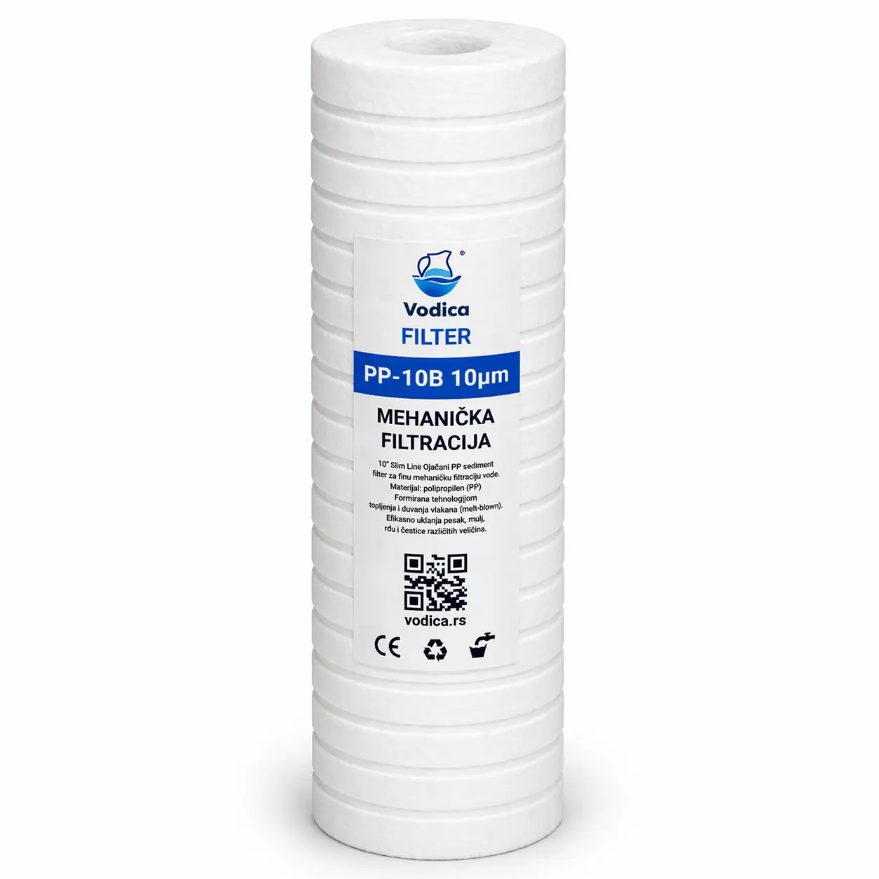 PP 10um Segment Slim 10 filter