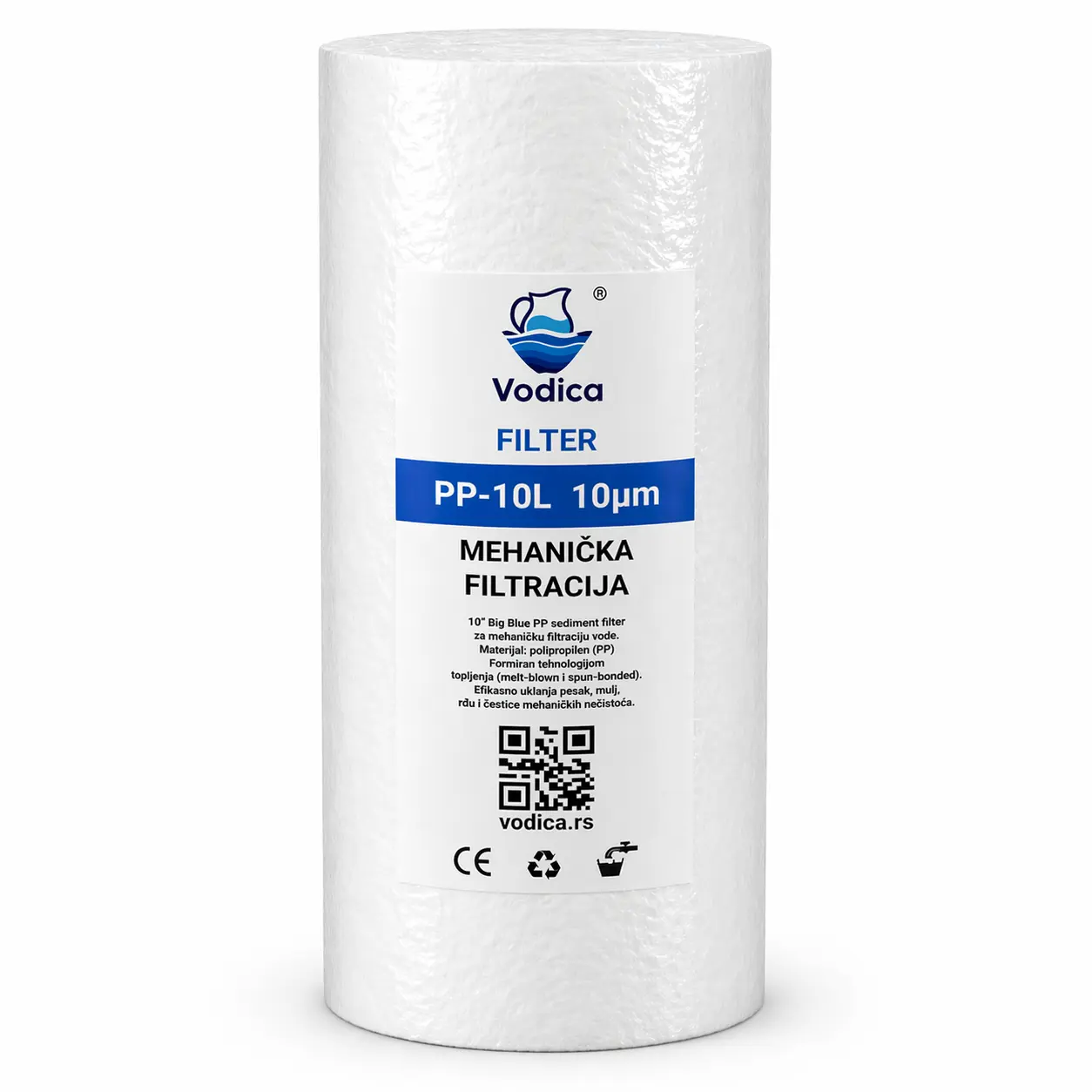 PP 10um Big Blue 10 filter