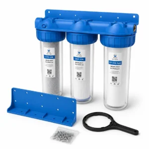 Vodica Trostepeni Providni Predfilter Komplet 10″ 1/2″ Vodica Trostepeni Providni Predfilter Komplet 10″ 1/2″