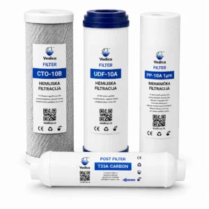 Komplet Protect za sistem reverzne osmoze – PP 1 µm, UDF, CTO i Post filter Vodica