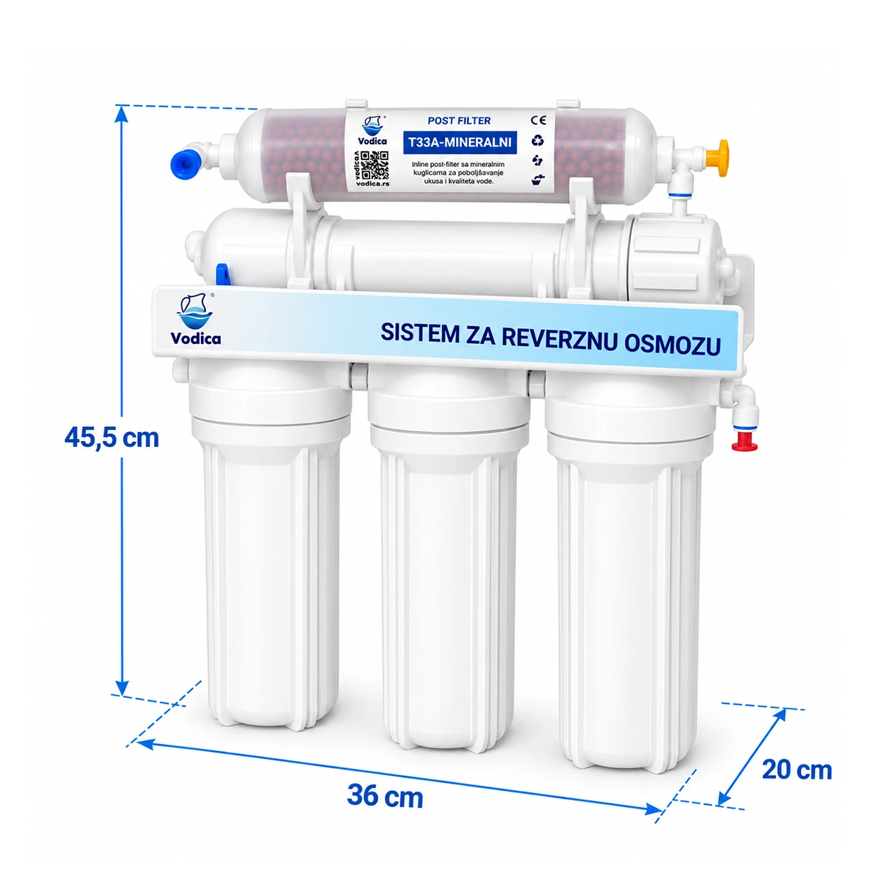 Vodica RO100 Mineral sistem reverzne osmoze