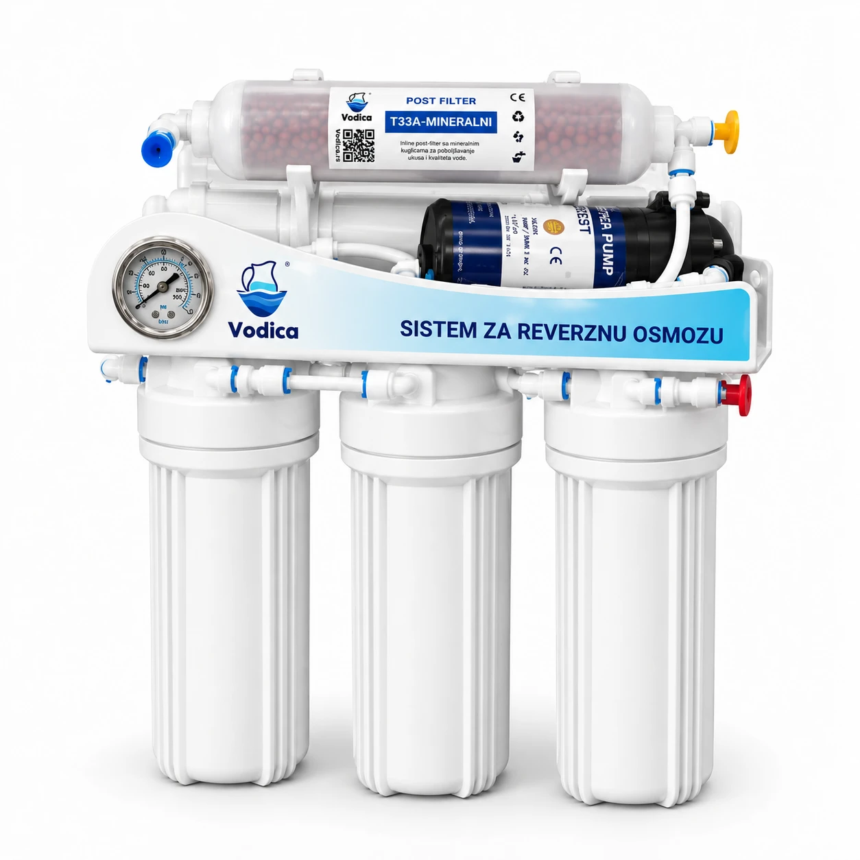 Vodica RO75 Pump mineral + Manometar